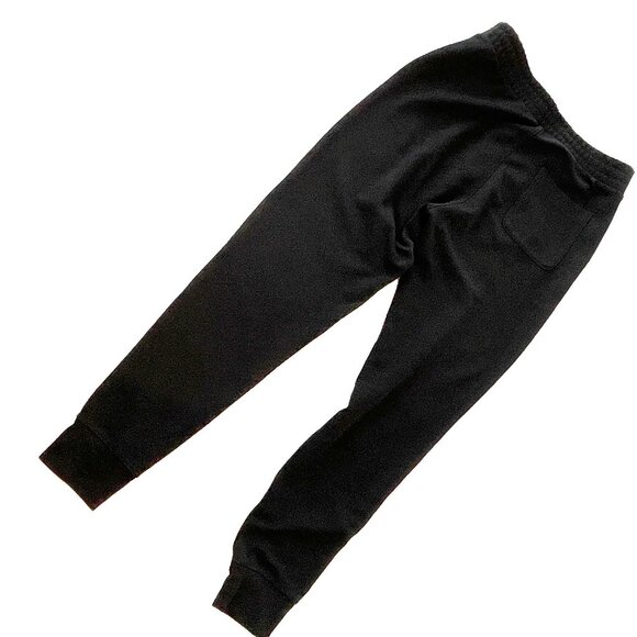 Uniqlo Black Small Ankle Length Knit Dress Pants Elastic Waistband Drawstring - Picture 5 of 12